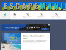 Tablet Screenshot of escapemanila.com